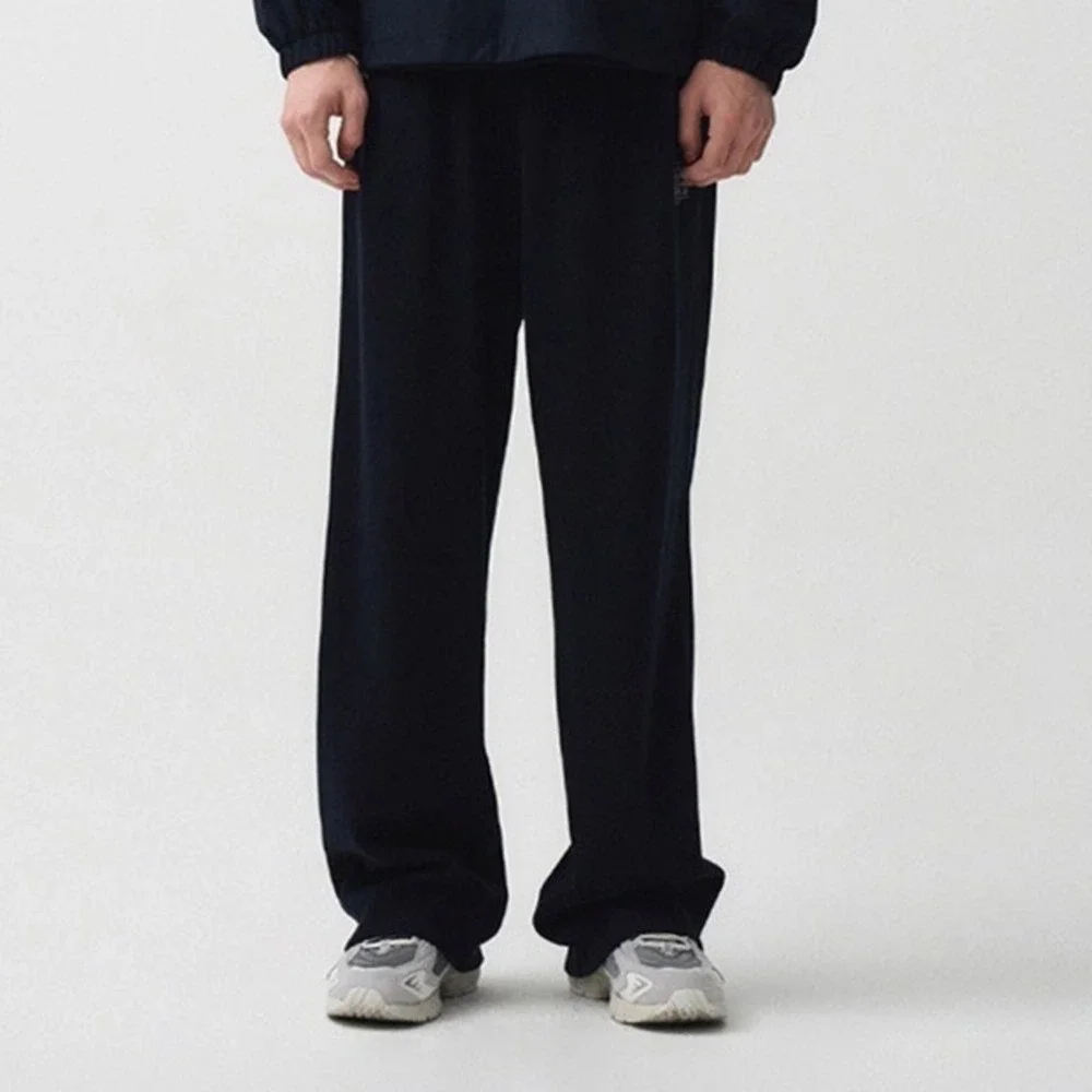 Marithe Francois Girbaud Classic Logo Double Face Sweatpants Navy Blue M